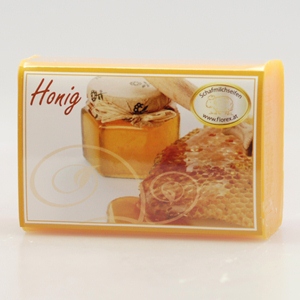Schafmilchseife Honig verpackt