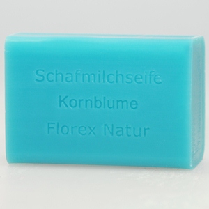 Schafmilchseife Kornblume